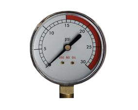 Regulator Repair Replacement Gauge For Acetylene -2"x30 psi Welding