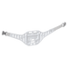 Optrel e3000X Belt, White Plastic (4551.461)
