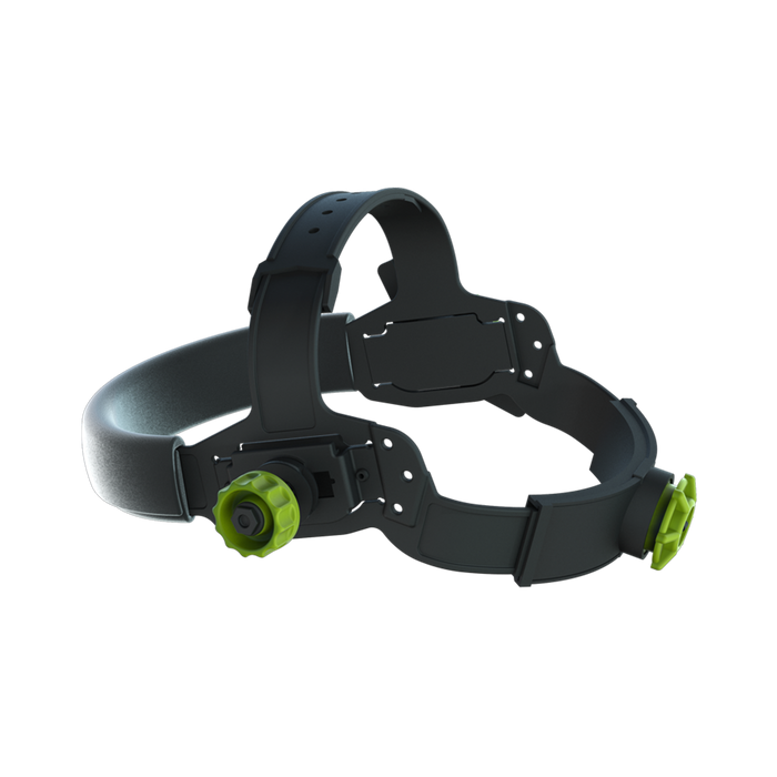 Optrel Welding Headgear, Black with Green Knobs (5003.263)
