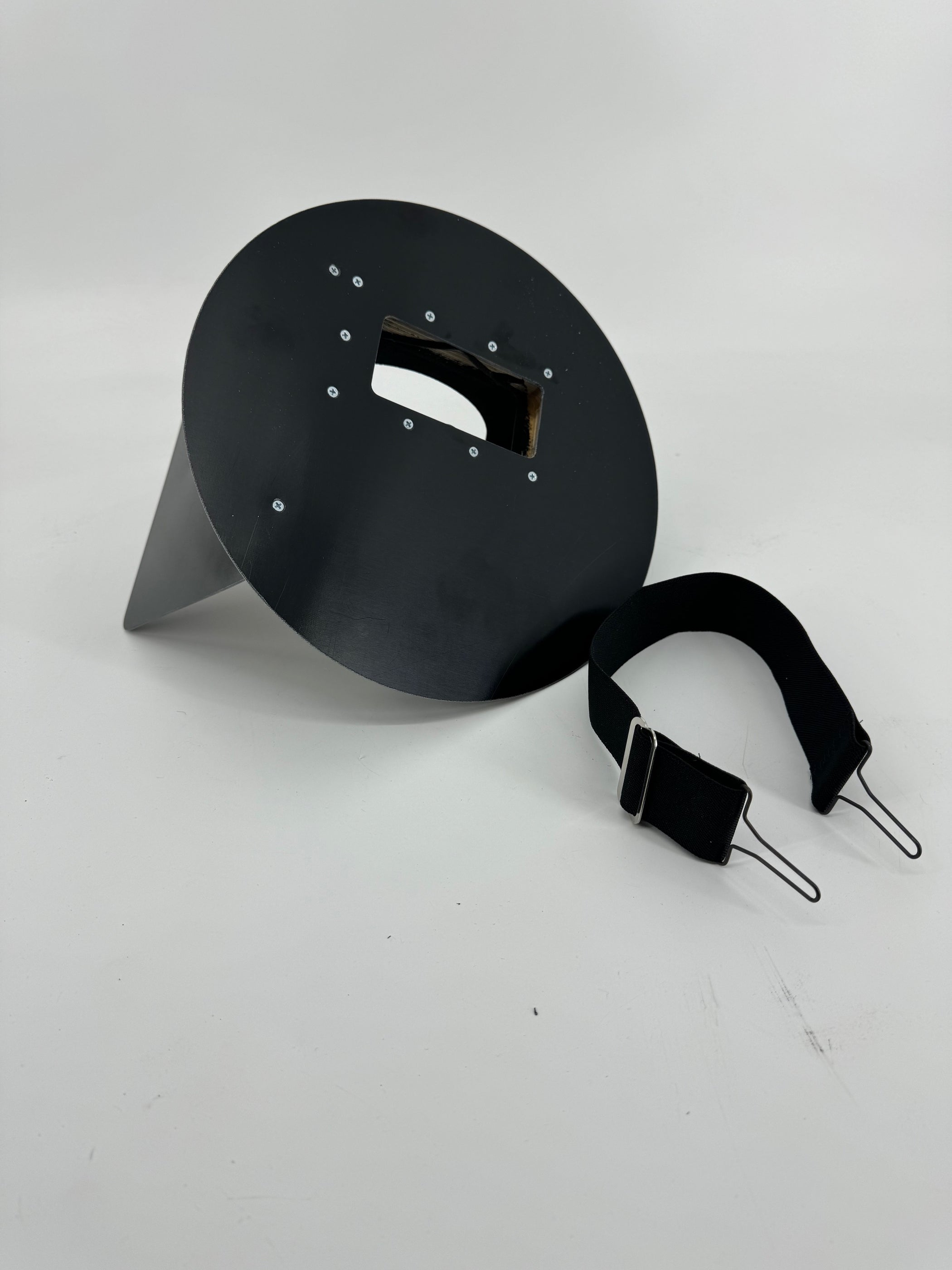 Sarges Left Hand Black Pancake Welding Hood Helmet — Welding For Less