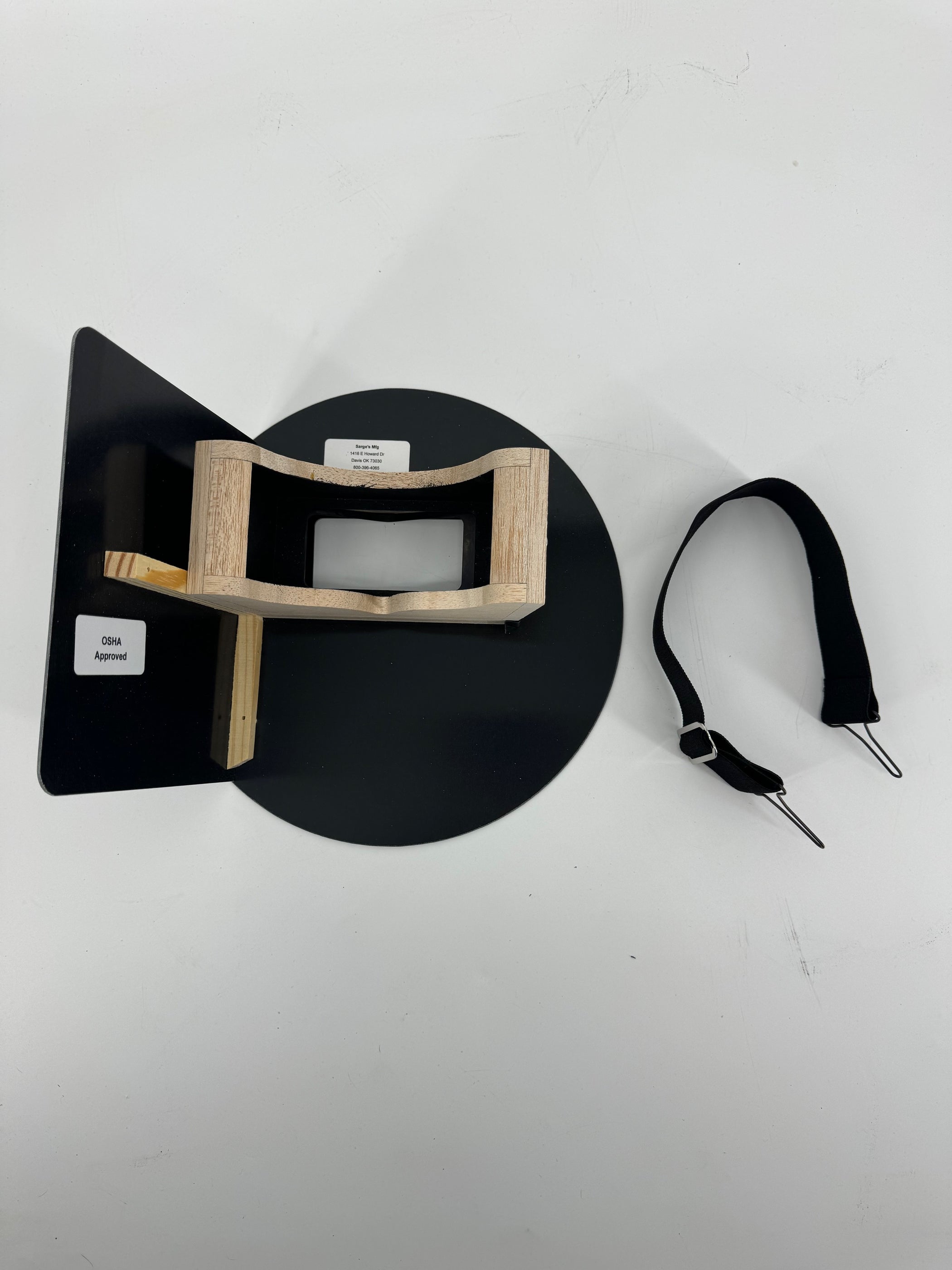 Sarges Right Hand Black Pancake Welding Hood Helmet Welding For Less