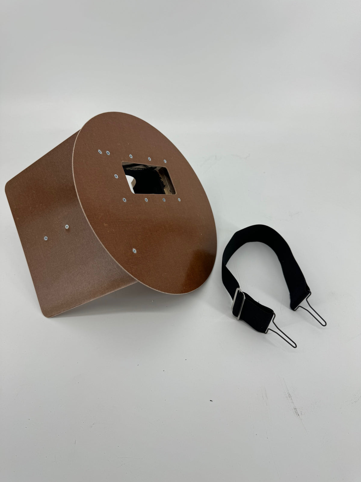 Sarges Left Hand Brown Pancake Welding Hood Helmet — Welding For Less