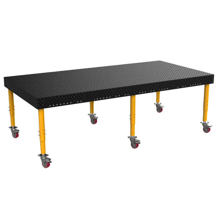 Buildpro 10' x 5' Alpha 5/8 Five-Face Welding Table