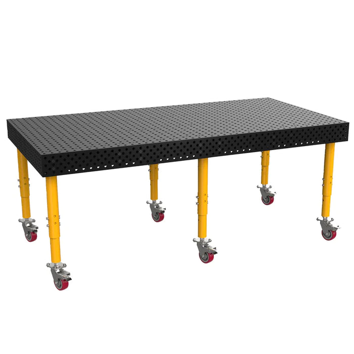 Buildpro 6' x 4' Alpha 5/8 Five-Face Welding Table