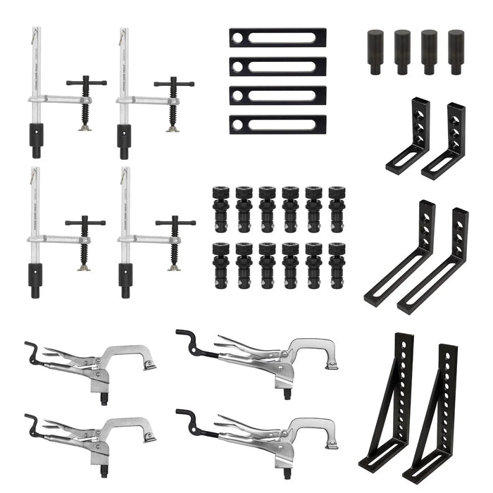 BuildPro 34-pc. Fixturing Kit, Fit 5/8 Holes