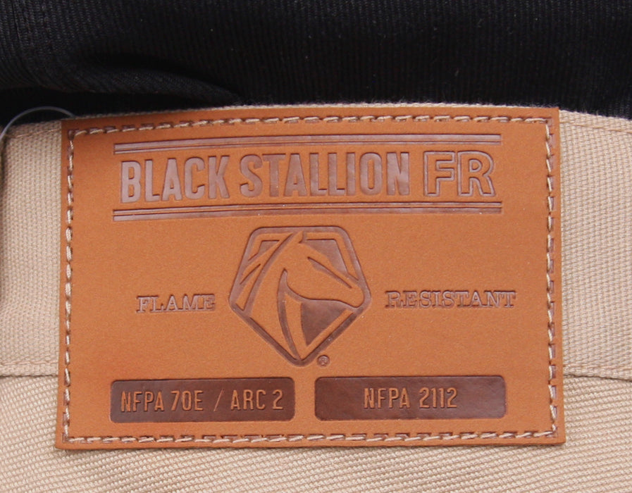 Black Stallion 10 oz. AR / FR Stretch Canvas Utility Pants, Khaki