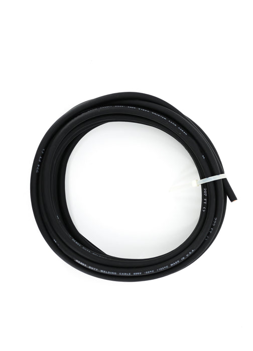 Azzy Reels 6 Gauge USA Made Premium Flexible Welding Cable 600 Volt 10 Feet Black