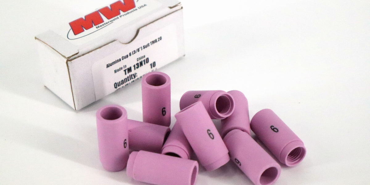 20 series TIG Alumina Nozzle Ceramic Cups 13n10 #6 3/8