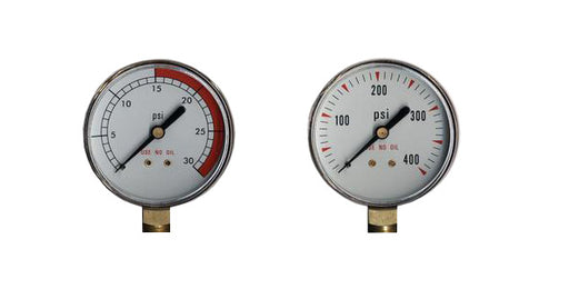 Regulator Repair Replacement Gauges For Acetylene -2" x 30 psi & 400 psi Welding