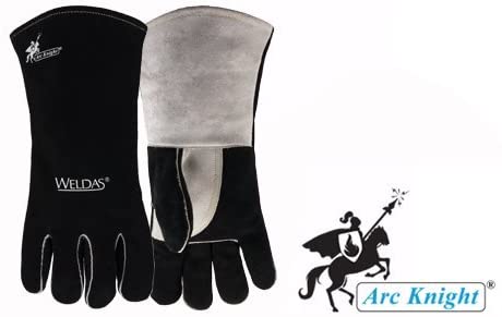 Weldas 10-2025L Arc Knight Stick Welding Gloves, fully COMFOflex Lined (1 Pair) Large