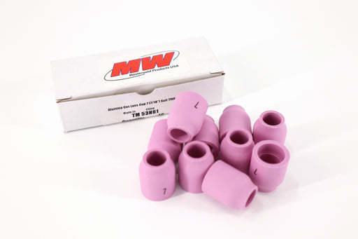20 series Alumina gas lens cup #7 7/16" 53n61 package of 10