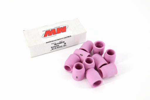20 series Alumina gas lens cup #8 1/2" 53n61s package of 10