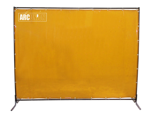 Arc Union Welding Screen With Frame Yellow 6x6 High Quality