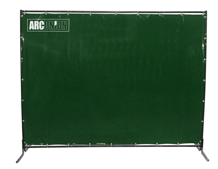 Arc Union Welding Screen With Frame Green 6x6 High Quality — Welding