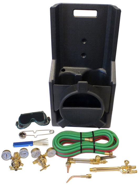 Welding and Cutting Kit, Portable Victor Style CGA540/MC CGA200 (with 15 ft. hose)