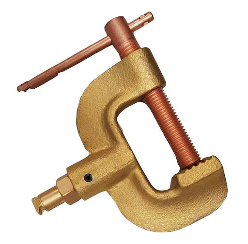 Heavy Duty Ground Clamp with CRTP male connector 600 AMP Spatter Resistant