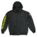 REVCO/BLACK STALLION JF1331 - Large Truguard Cotton Hooded Sweatshirt, Black