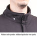 REVCO/BLACK STALLION JF1331 - Large Truguard Cotton Hooded Sweatshirt, Black