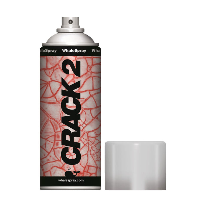 1821S0020 WhaleSpray Crack 2 NDT White Developer, 9oz Spray