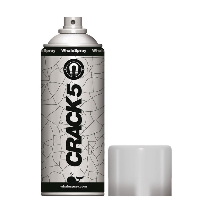1826S0020 WhaleSpray Crack 5 NDT Contrast Lacquer Magnetic, 11oz Spray