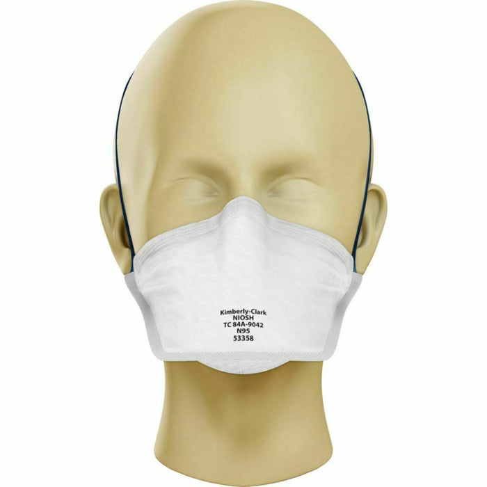 Kimberly Clark Kimtech NIOSH N95 Respirator mask N95 Particulate 50 Pack